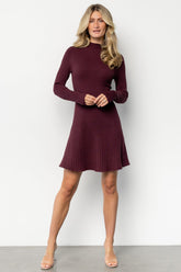 Linde Ribbed Short Dress | Mulberry