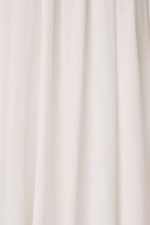 Fabric Swatch - Olivia Chiffon | White