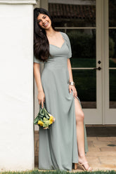 Sierra Sweetheart Maxi Dress | Eucalyptus