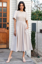 Cici Sweater Dress | Natural