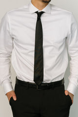 Classic Satin Tie | Black