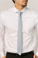 Classic Satin Tie | Light Blue