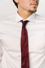Classic Satin Tie | Mulberry
