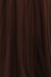 Fabric Swatch - Kamila Tulle | Espresso