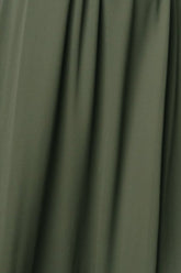 Fabric Swatch - Ramona Chiffon | Dark Sage