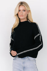 Madden Knit Sweater | Black