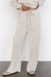 Portland Knit Cargo Pants | Natural