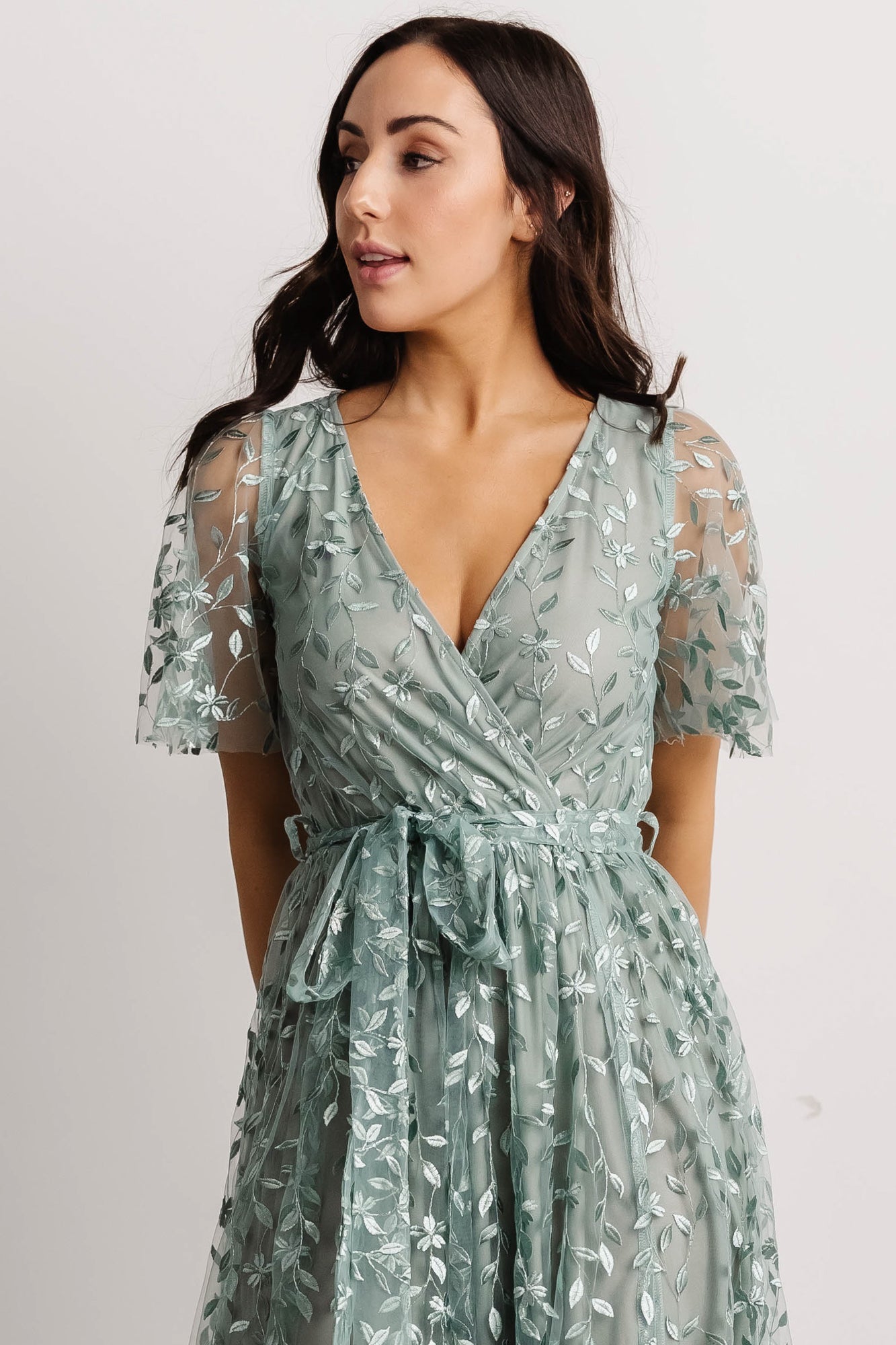 Fabric Swatch - Marseille Embossed | Eucalyptus