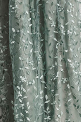 Fabric Swatch - Marseille Embossed | Eucalyptus