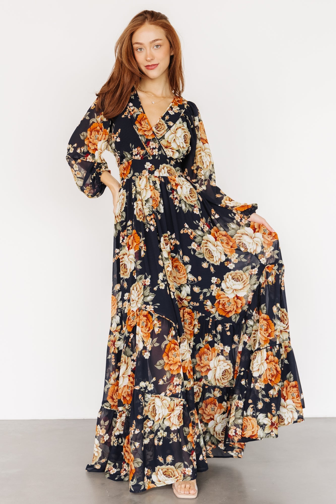 Johanna Maxi Dress | Midnight Floral