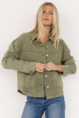 Finn Lightweight Jacket | Olive