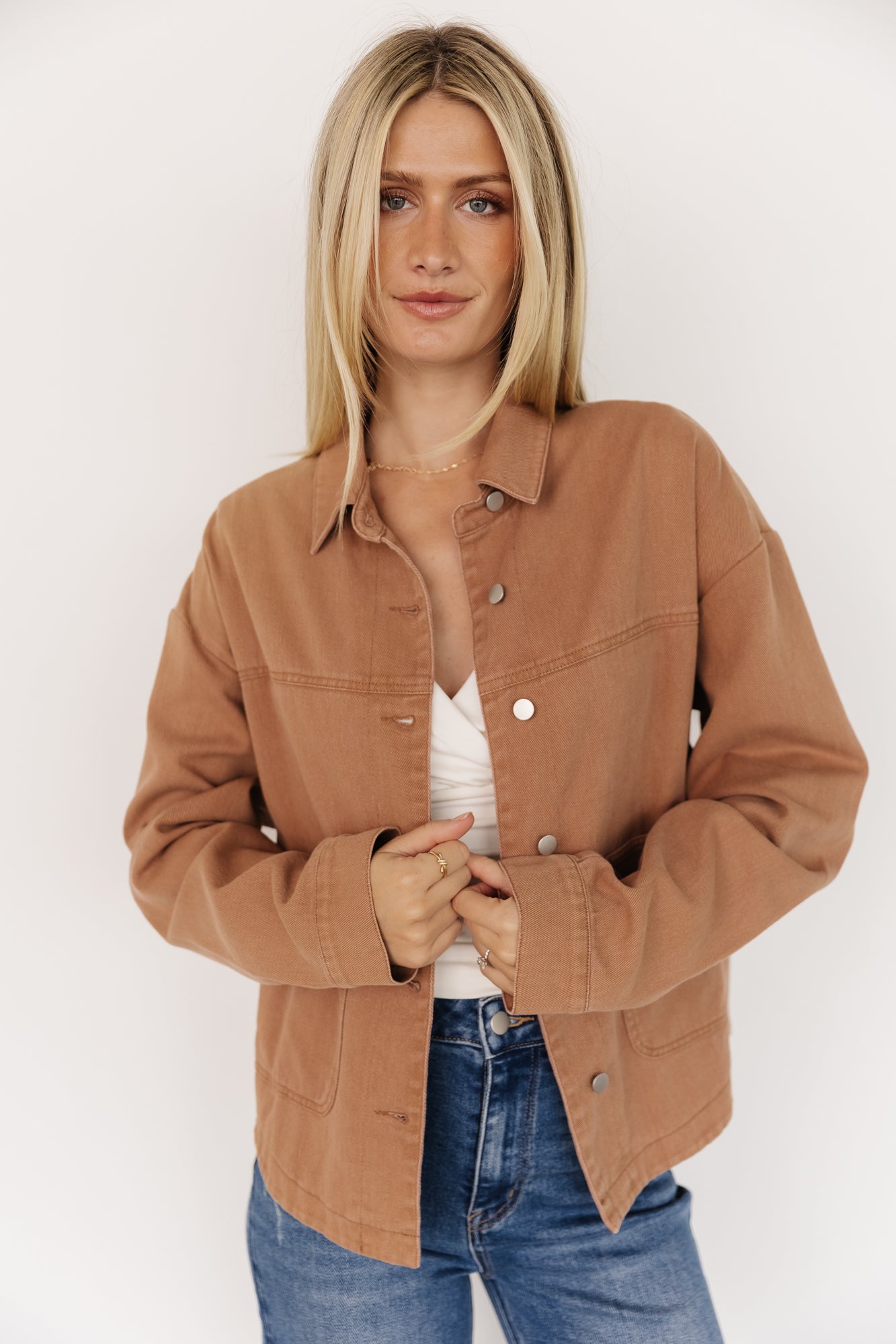 Finn Lightweight Jacket | Camel