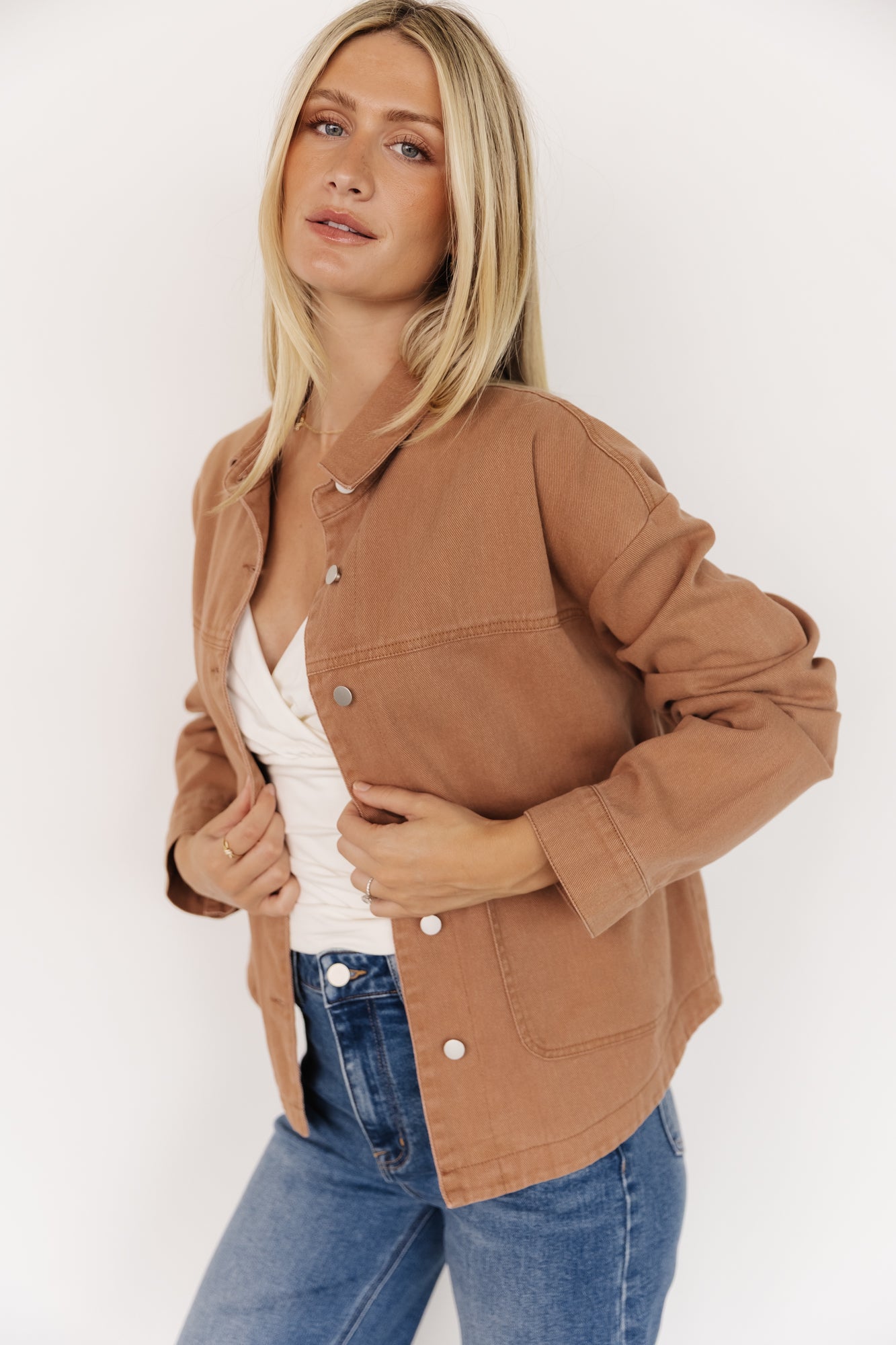 Finn Lightweight Jacket | Camel