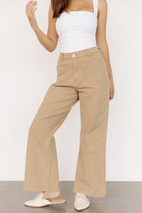 Emery Denim Pants | Natural
