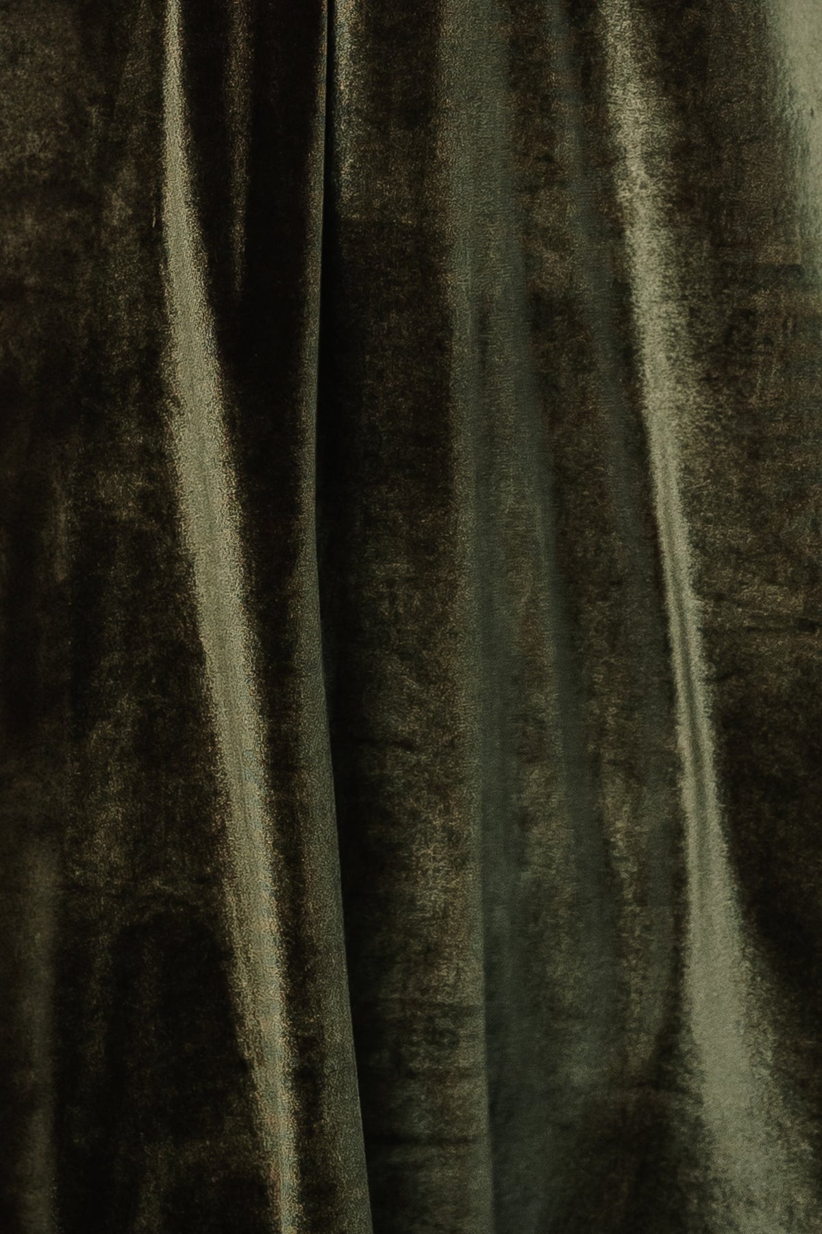 Fabric Swatch - Katelyn Velvet | Dark Olive