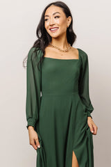 Fabric Swatch - Giselle Chiffon | Evergreen