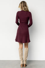 Linde Ribbed Short Dress | Mulberry