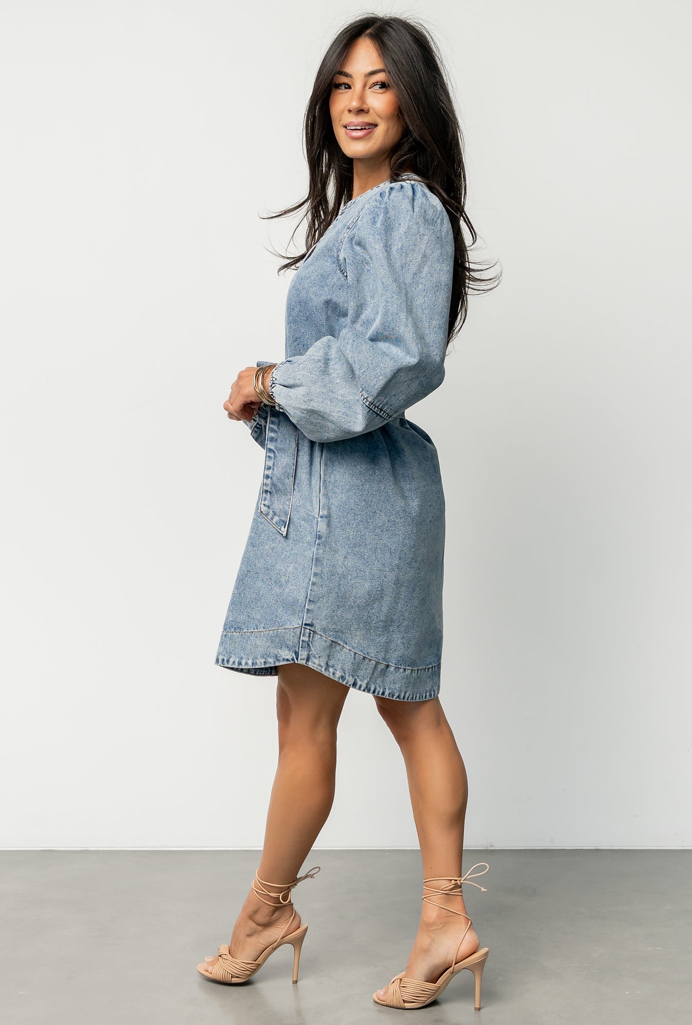 Tora Denim Dress | Light Wash