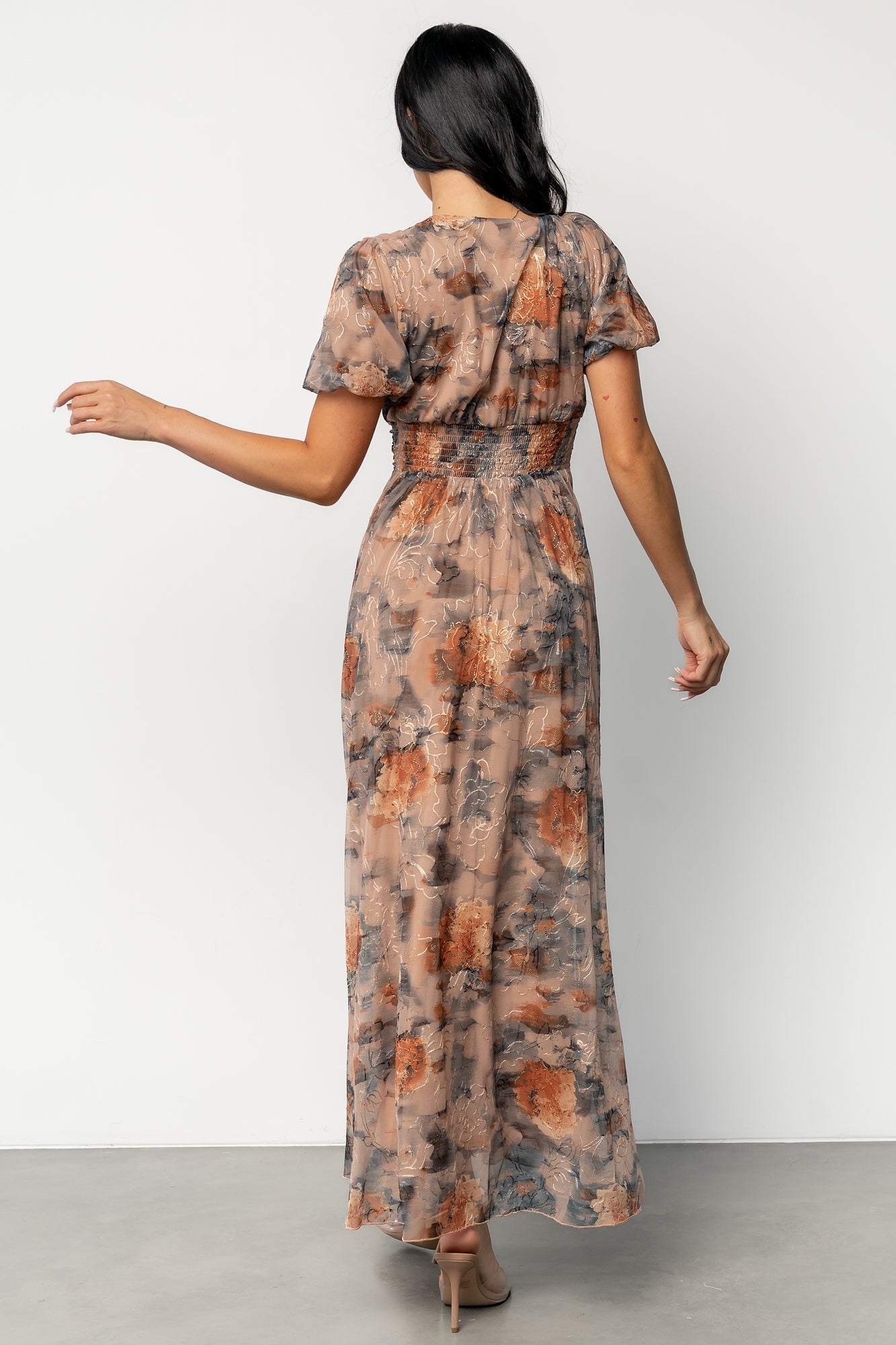 Ardley Maxi Dress | Copper + Slate Floral