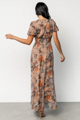 Ardley Maxi Dress | Copper + Slate Floral