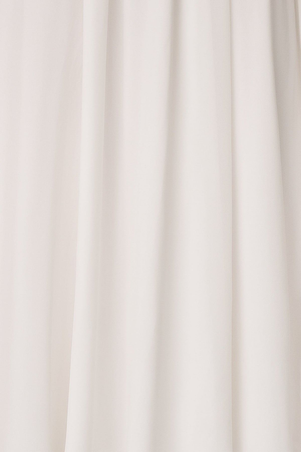 Fabric Swatch - Olivia Chiffon | White