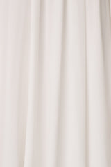 Fabric Swatch - Olivia Chiffon | White