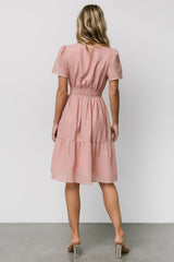 Dita Short Dress | Blush