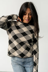 Linnea Sweater | Black + Natural