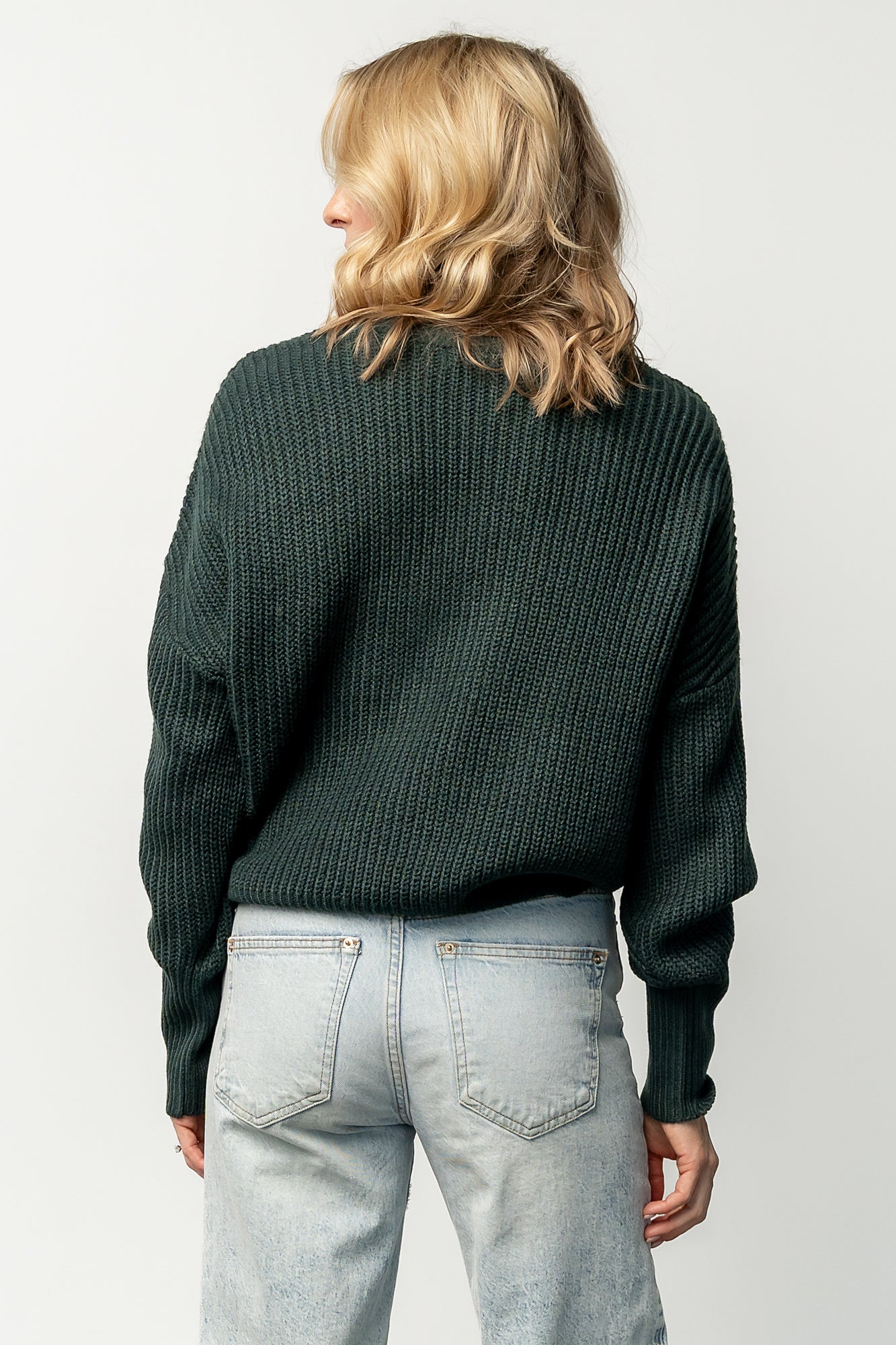 Gracie Knit Cardigan | Dark Green