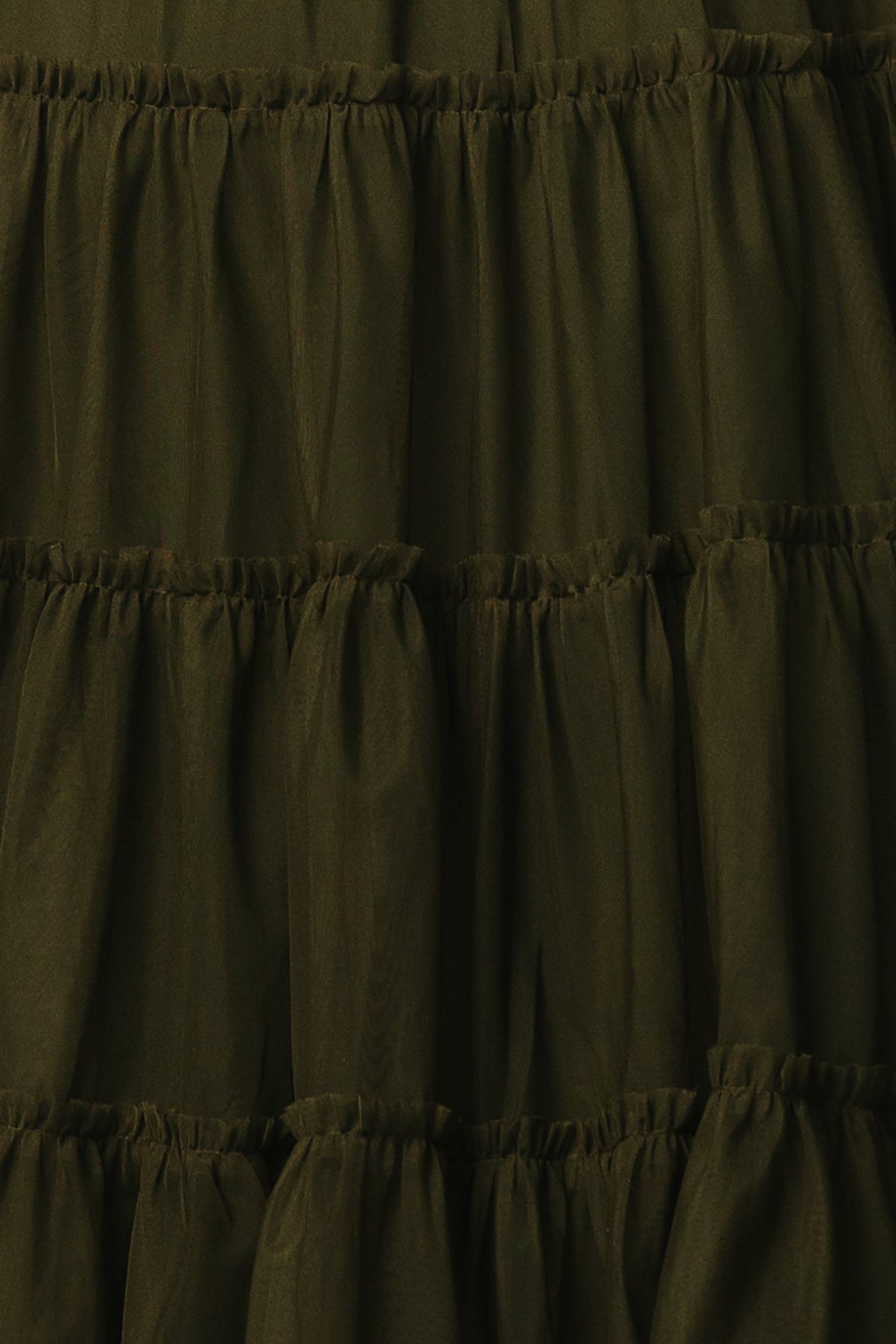 Fabric Swatch - Emma Tulle | Dark Olive