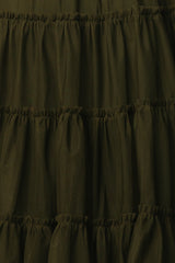 Fabric Swatch - Emma Tulle | Dark Olive