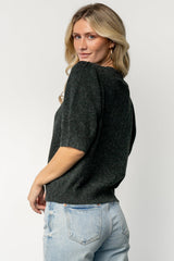 Keira Sweater Top | Dark Green