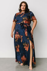 Colina Maxi Dress | Navy Floral