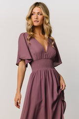 Fabric Swatch - Verona Chiffon | Vintage Plum