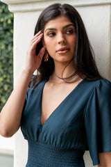 Verona Smocked Maxi Dress | Topaz