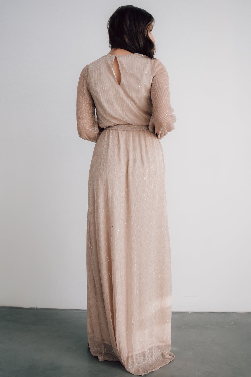 Abigail Sparkle Gown | Champagne