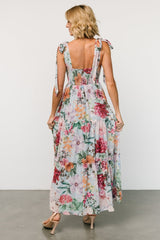 Anita Maxi Dress | Light Blue Multi Floral