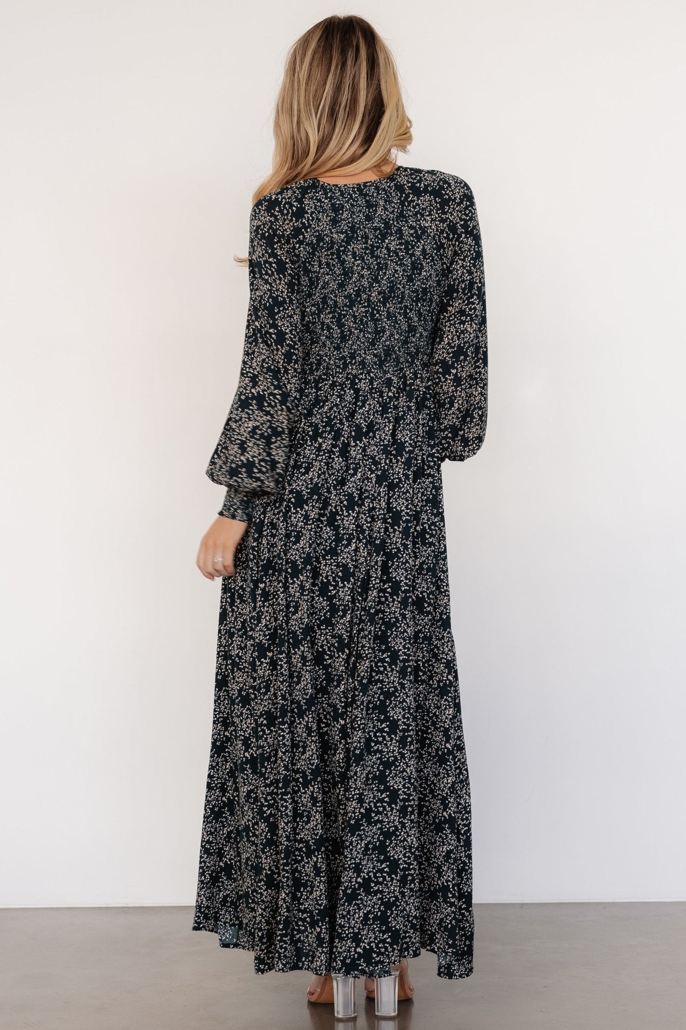 Anya Maxi Dress | Hunter Green Print