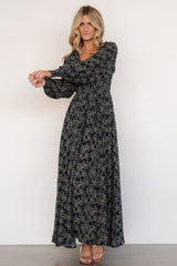 Anya Maxi Dress | Hunter Green Print
