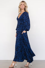 Anya Maxi Dress | Vintage Navy Floral
