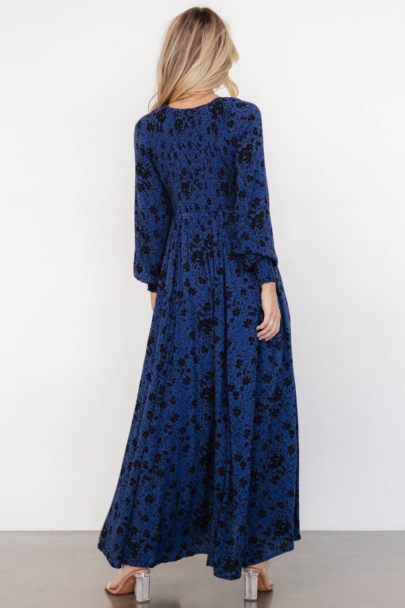Anya Maxi Dress | Vintage Navy Floral