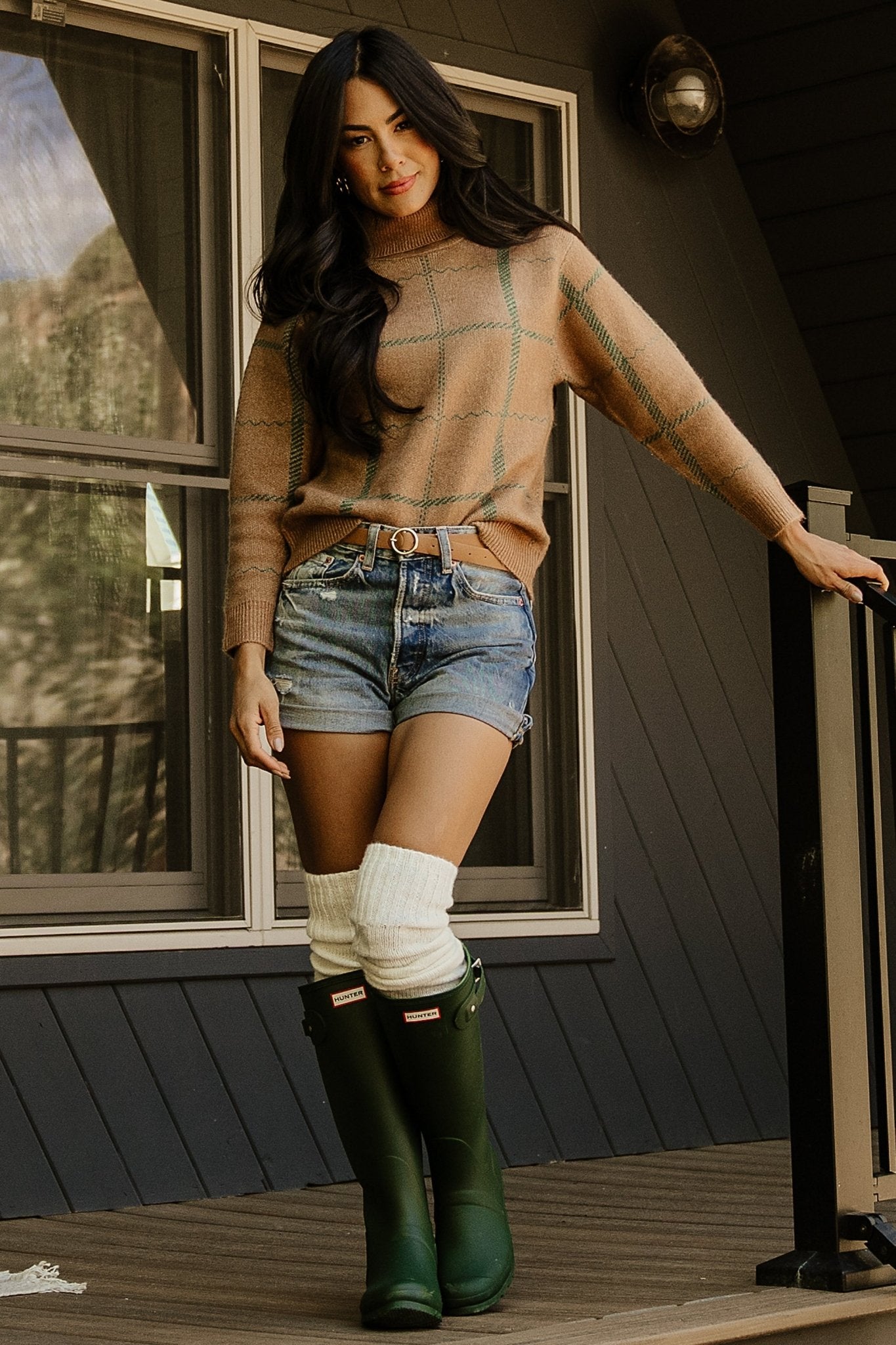 Arden Turtleneck Sweater | Camel