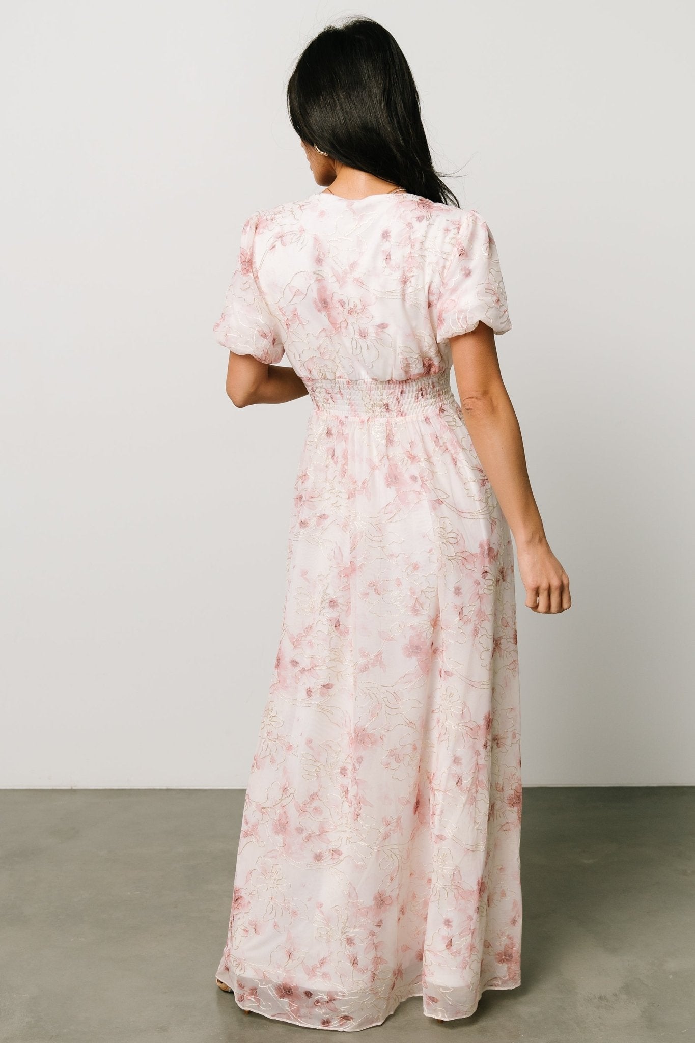 Ardley Maxi Dress | Mauve Floral