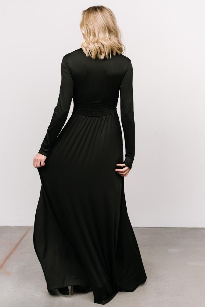Arianna Maxi Dress | Black