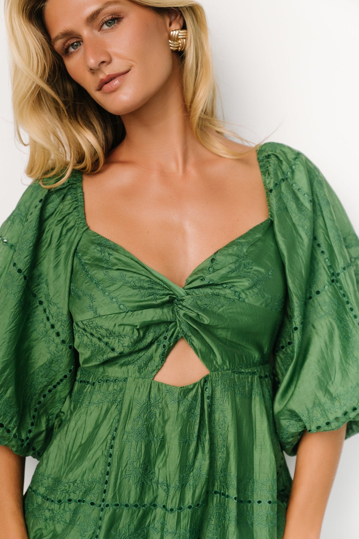 Brynn Midi Dress | Green