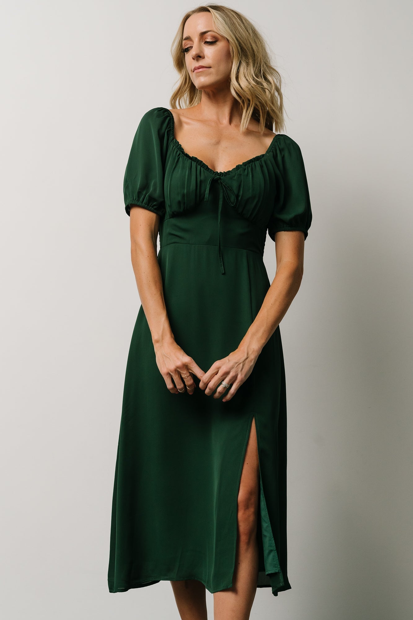 Cadence Midi Dress | Green