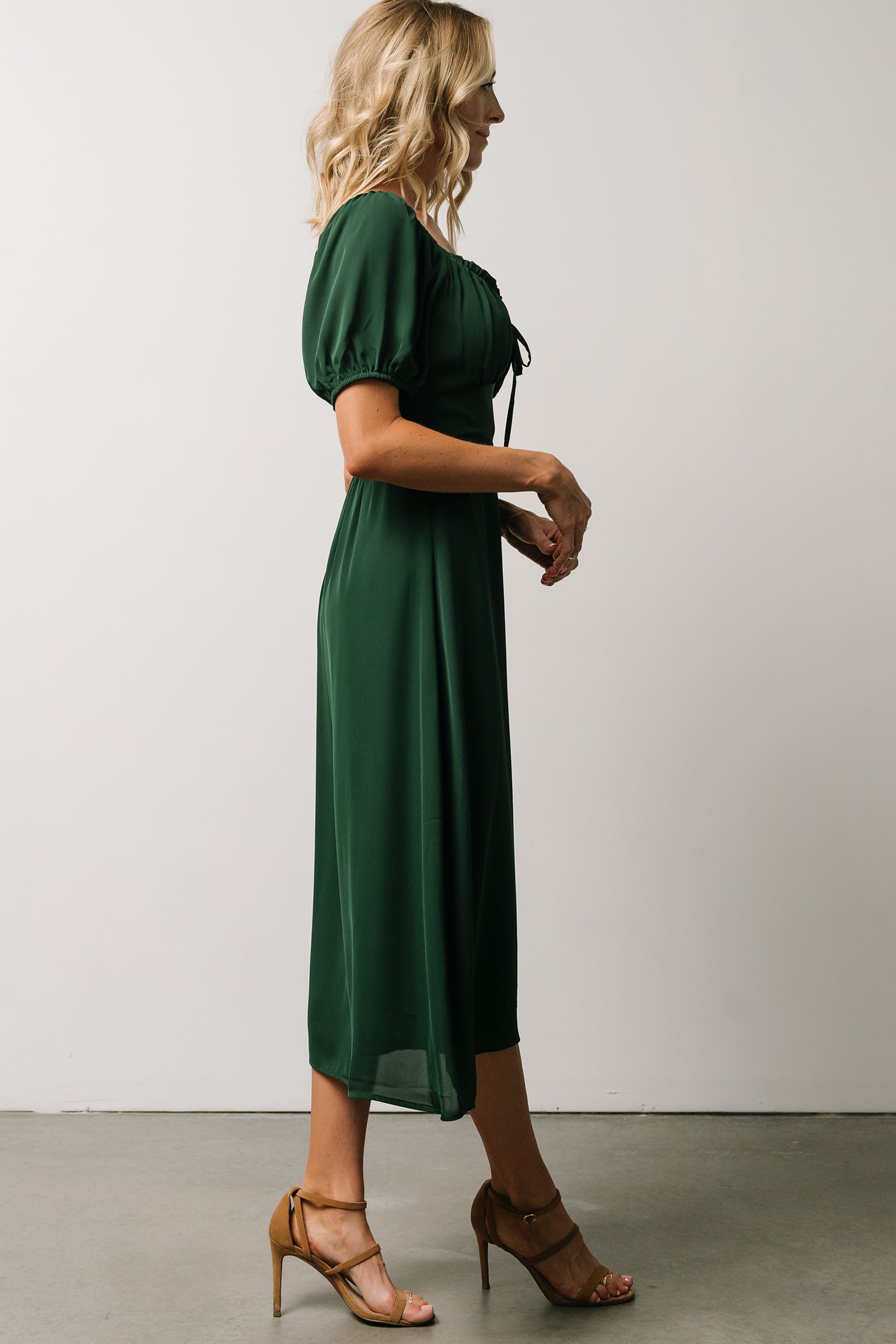Cadence Midi Dress | Green