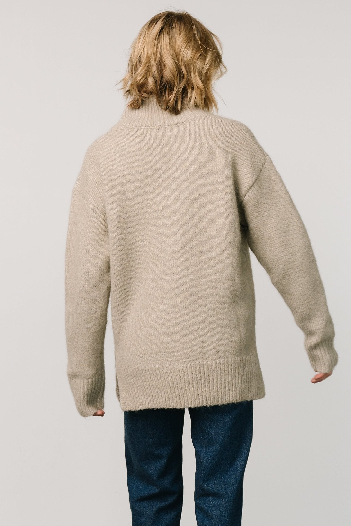 Calgary Oversized Sweater | Oatmeal
