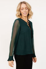 Cambridge Top | Emerald