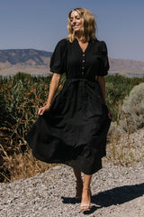 Camille Maxi Dress | Black